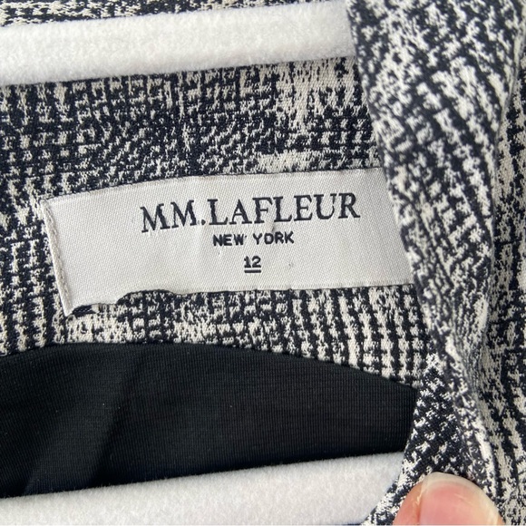 MM Lafleur Aditi Crackle Print Dress for work size 12 - Picture 4 of 7